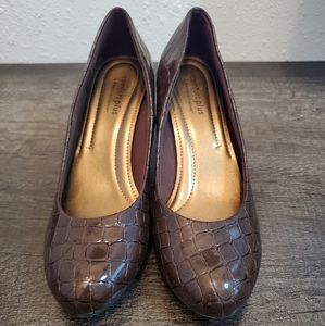 Comfortplus Karmen Cafe Brown Pumps